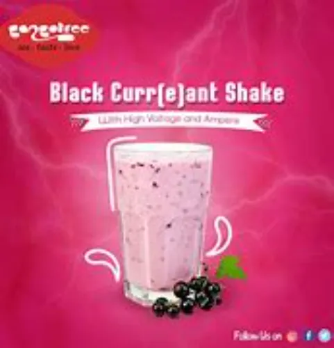 Black Currant Milkshake